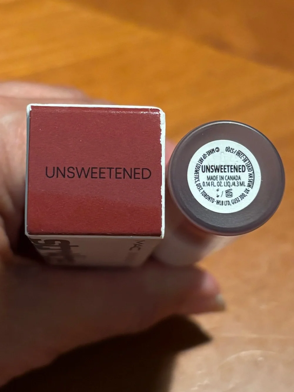 MAC Strobe Beam Liquid Blush Unsweetened